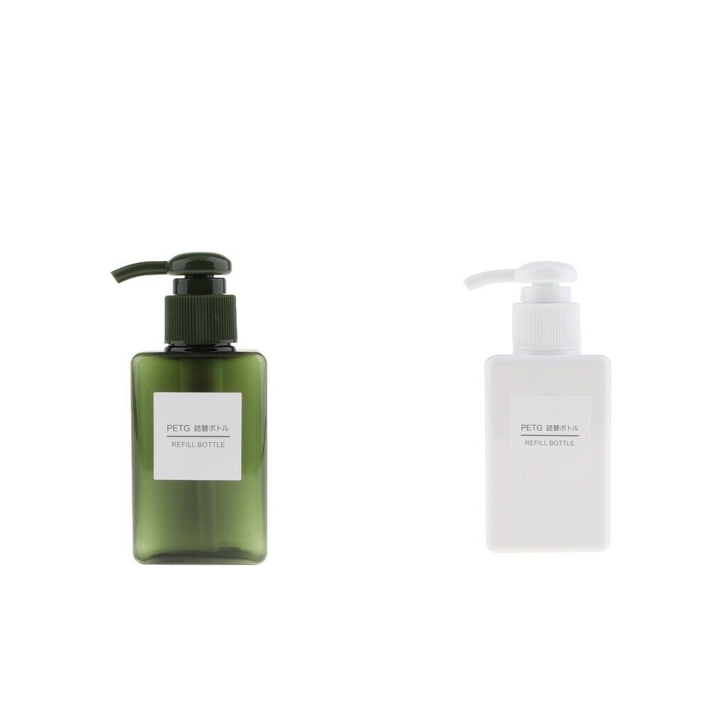 2pcs/set Refillable Foaming Soap Dispenser Hand Wash Liquid Foamer 100ml