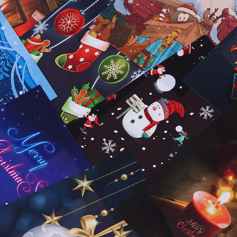 50Pcs Christmas Wall Collage Dorm Decor New Year Wall Art Beach Collage Pos KX