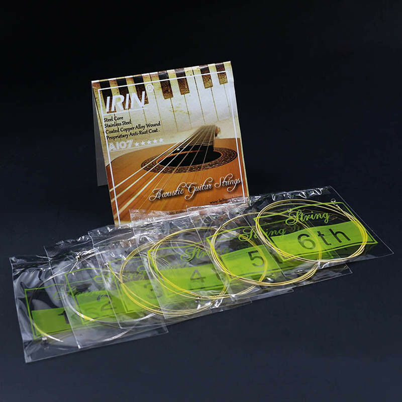 Guitar Strings Replacement Full Set 6pcs(.011-.052) Steel Core Copper AllDEA FG