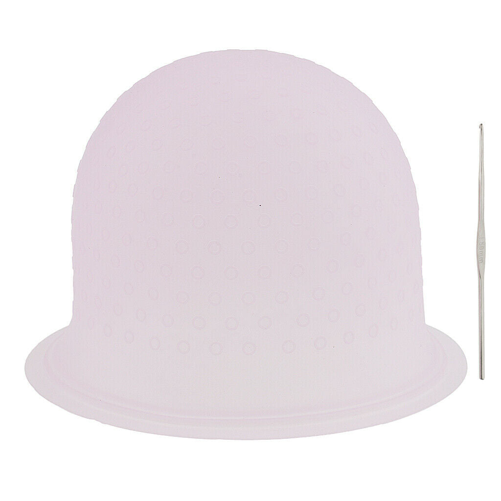 Silicone Barber DIY Hair Dyeing Tipping Frosting   Styling Tools Pink