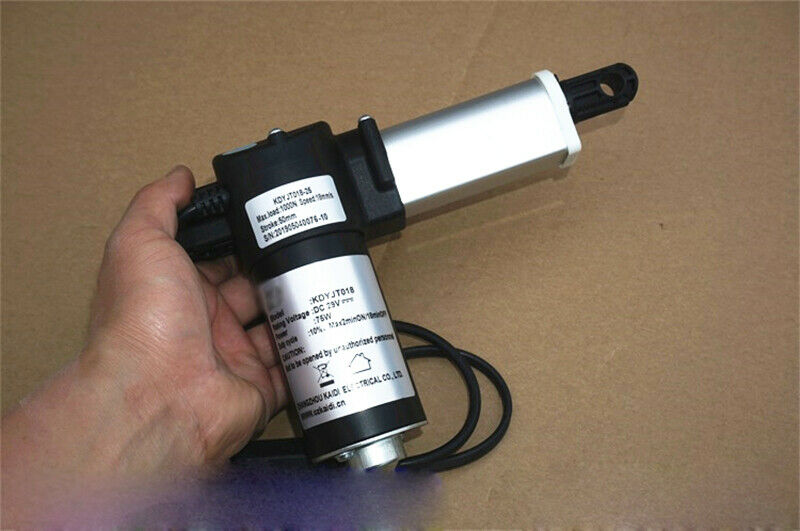 DC 29V 75W push rod motors stroke 50mm telescopic 1000N12V24V electric cylinder