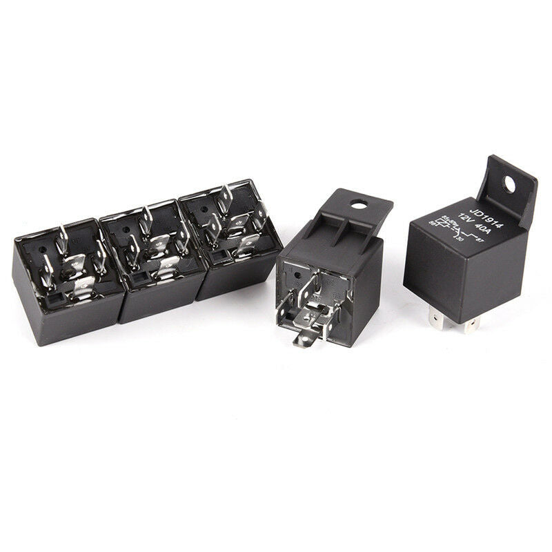 Waterproof Car Relay DC 12V 40A 4Pin Automotive Fuse Relay Normally Open R.l8