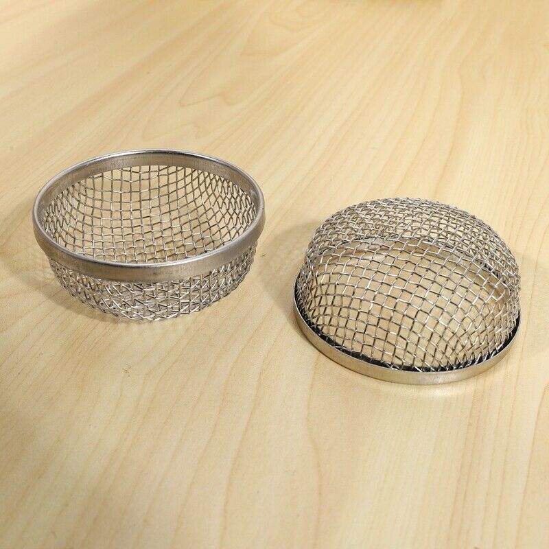 2 Pack Flying Insect Screen Rv Furnace Vent Cover 2.8 Inch Stainless Steel MesK3