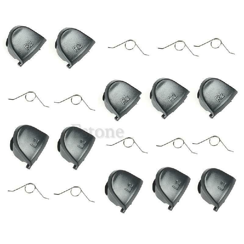 L2 R2 Trigger Replacement Parts Buttons For PlayStation 4 PS4 Controller 5 Pairs