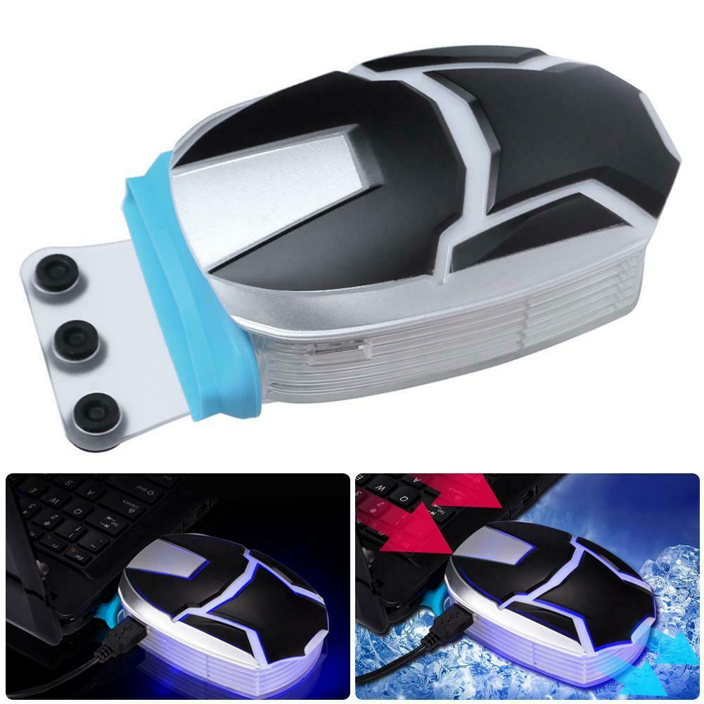 5V Strong Exhaust Radiator Vacuum Air Extracting Cooling Fan for Laptop PC @