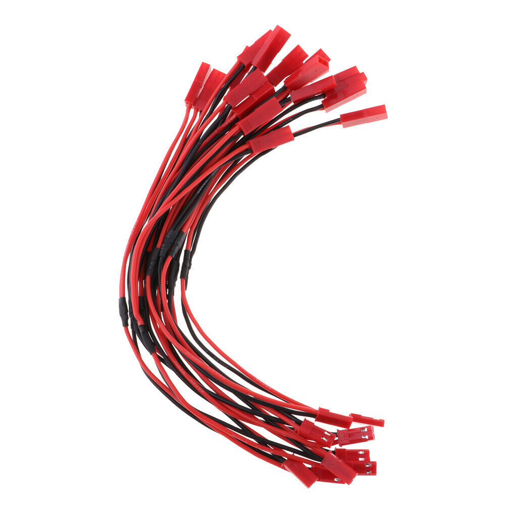 Pack Of 10 Pieces Of Parallel Wire 1 Male To 2 Female