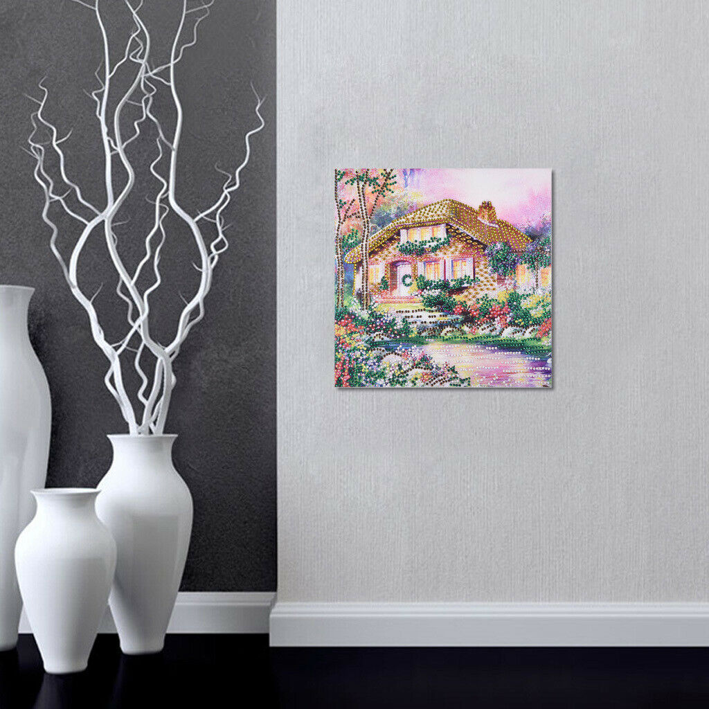 Special Shaped DIY 5D Diamond Painting Cross Stitch Kits Landscape 4