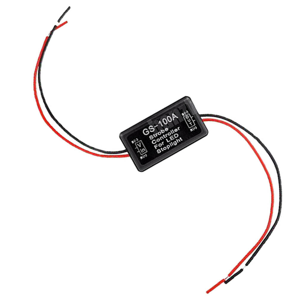 Car 12V 100A Back Brake Tail LED Flash Light Flashing Controller Module