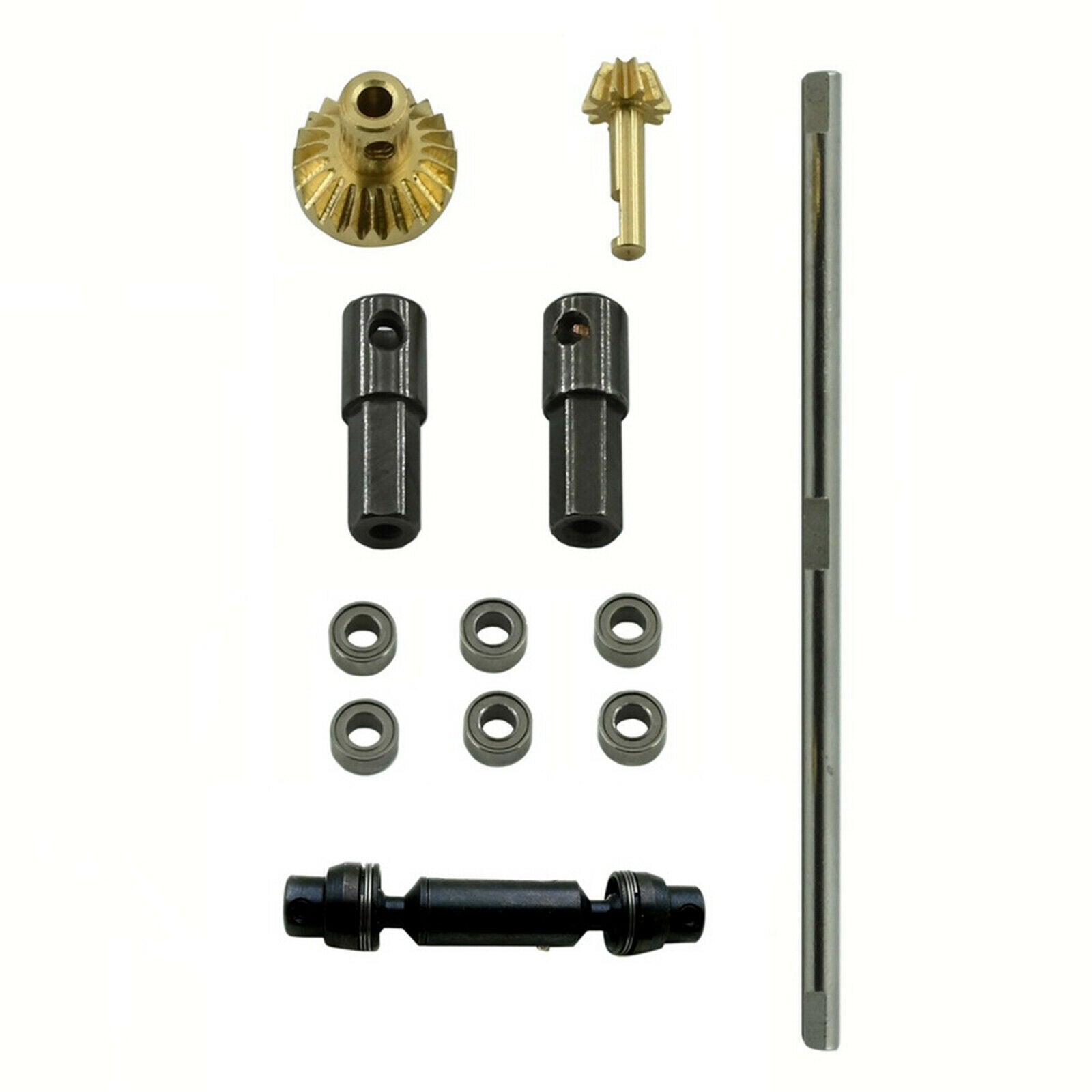 Metal Rear Axle Housing Gear Upgrades Parts Fit for WPL D12 Parts Accessories