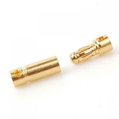 40Pairs 2mm+3.5mm Male Female Bullet Banana Plug Connector for Battery Motor