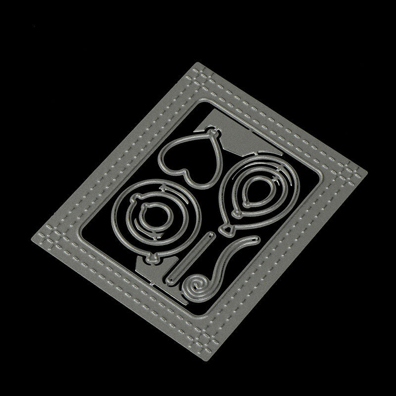 Balloon Metal Frame Cutting Dies DIY Scrapbooking Paper Card Emboss SP..l8