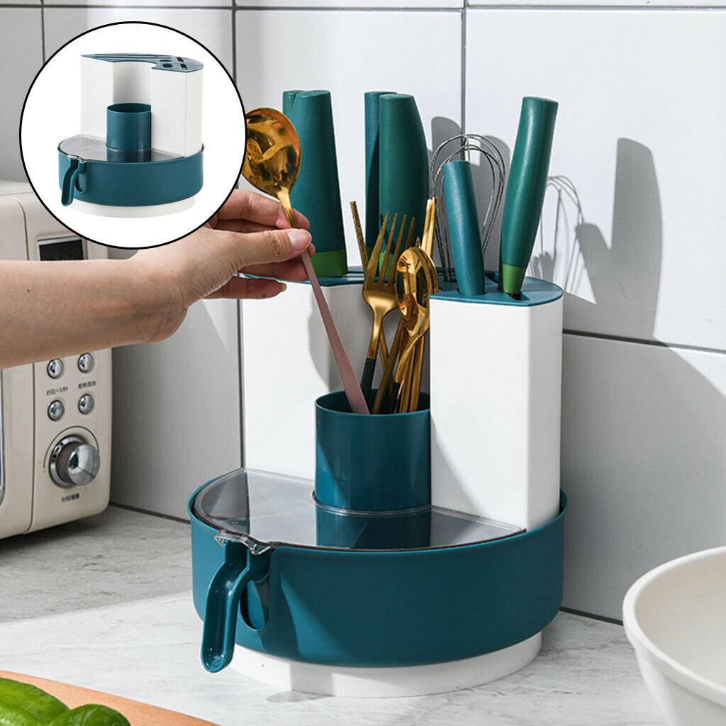 Storage Rack Tableware Multifunction Seasoning Box Kitchen Shelf for Cutlery