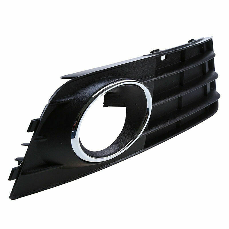 1x For Audi A4 B8 2007-2011 Right Side Bumper Fog Light Grille Bezel Cover Trim