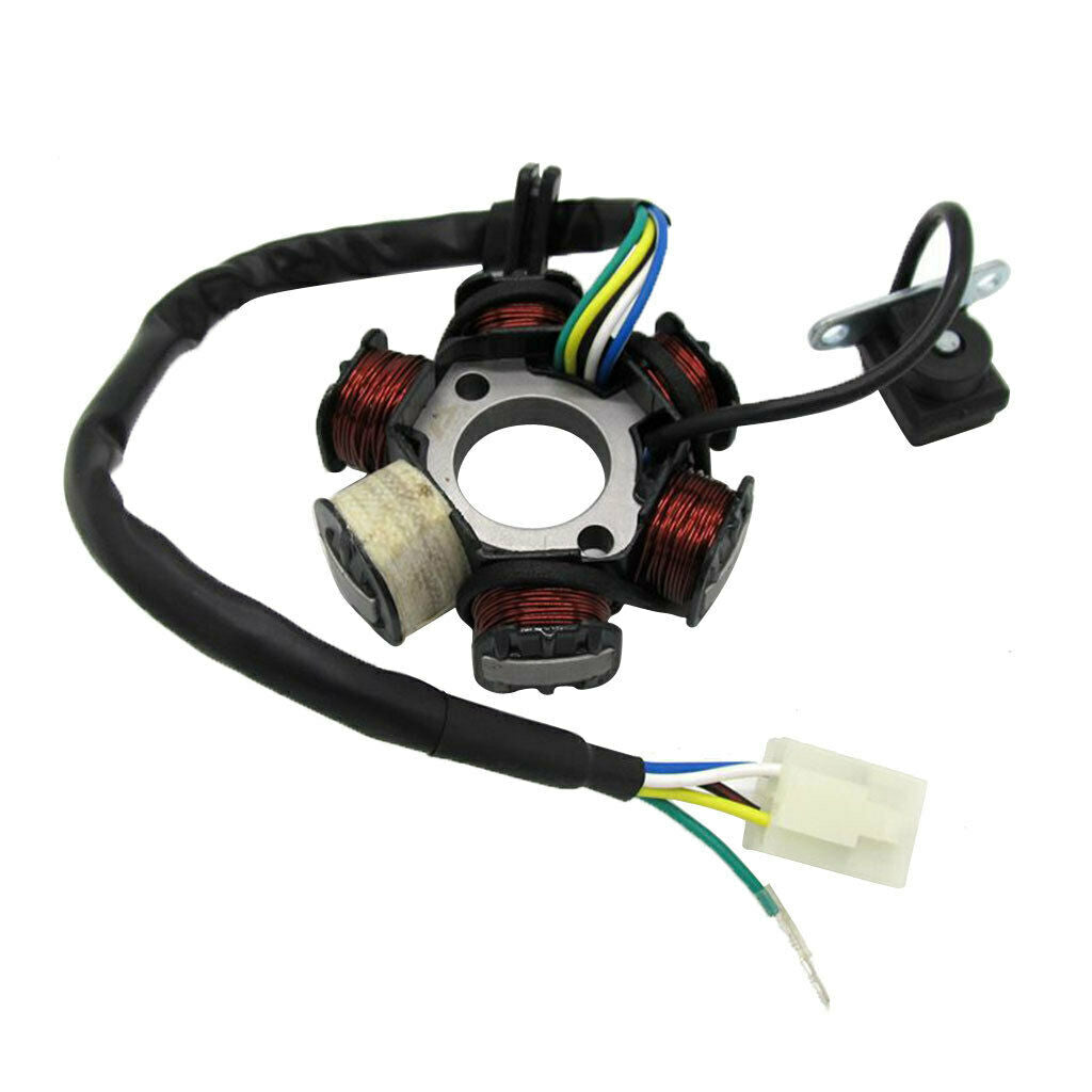 Motorcycle 5 Wire 6 Coil Stator Magneto for 50cc 110cc 125cc 150cc ATV Quad