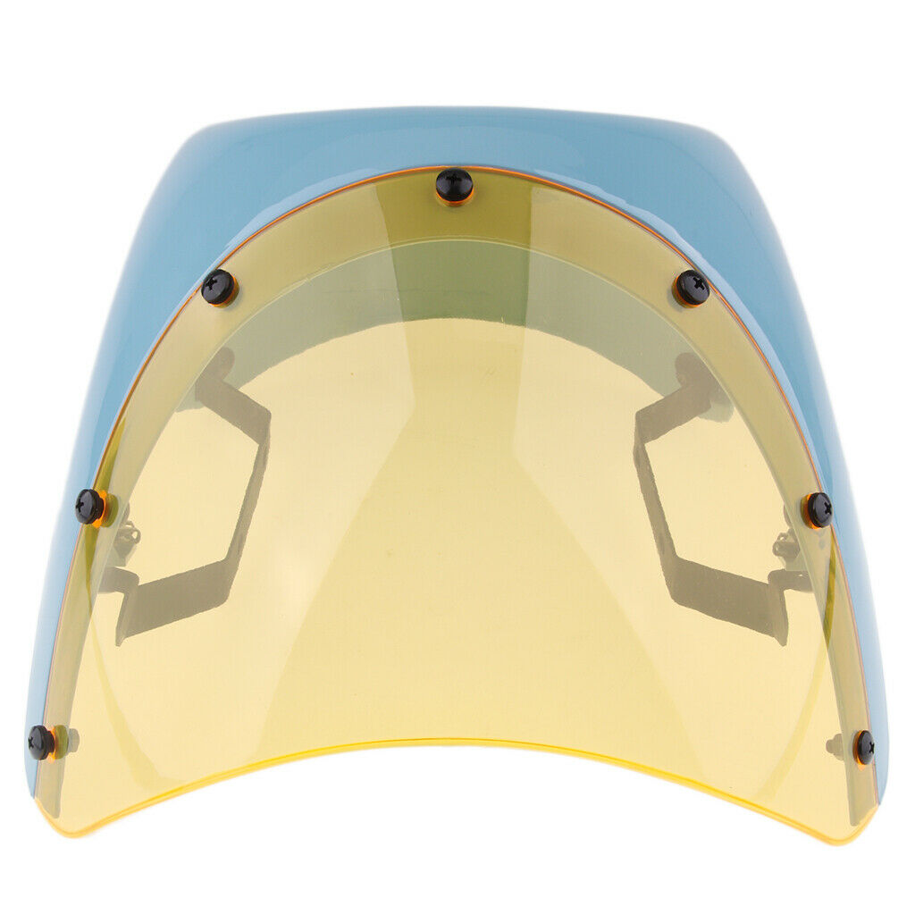 7 "Motorcycle Headlight Fairing Screen Cover for Retro Cafe
