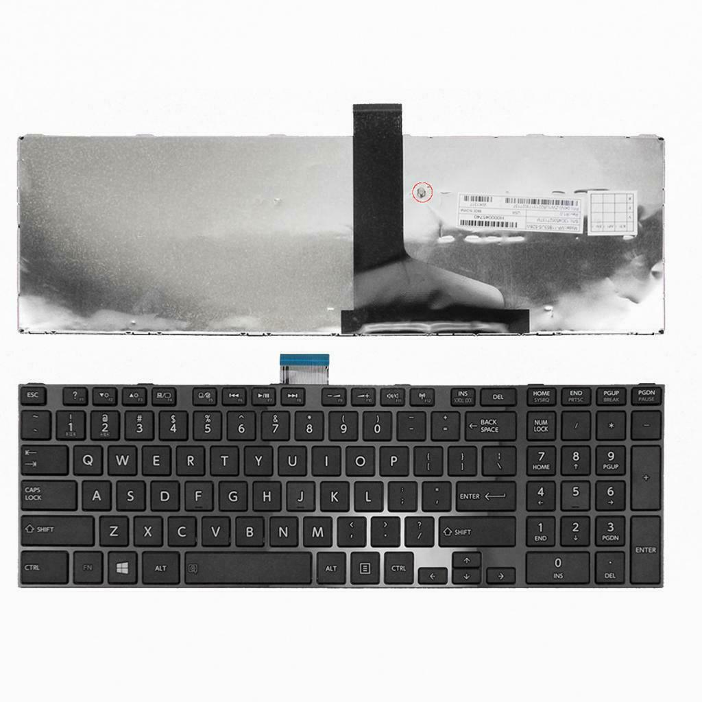 Laptop Keyboard for   P850 P870 P875 L850 L855 L870 L950 US Keyboard