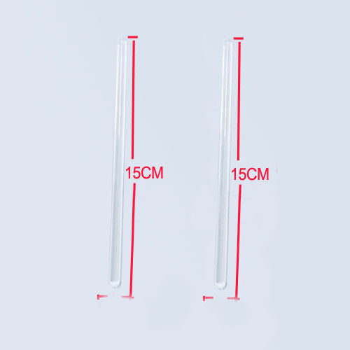 5 pcs Glass Stirring Rod for Lab Use Stir Stiring Stirrer Laboratory 150mm x 5mm