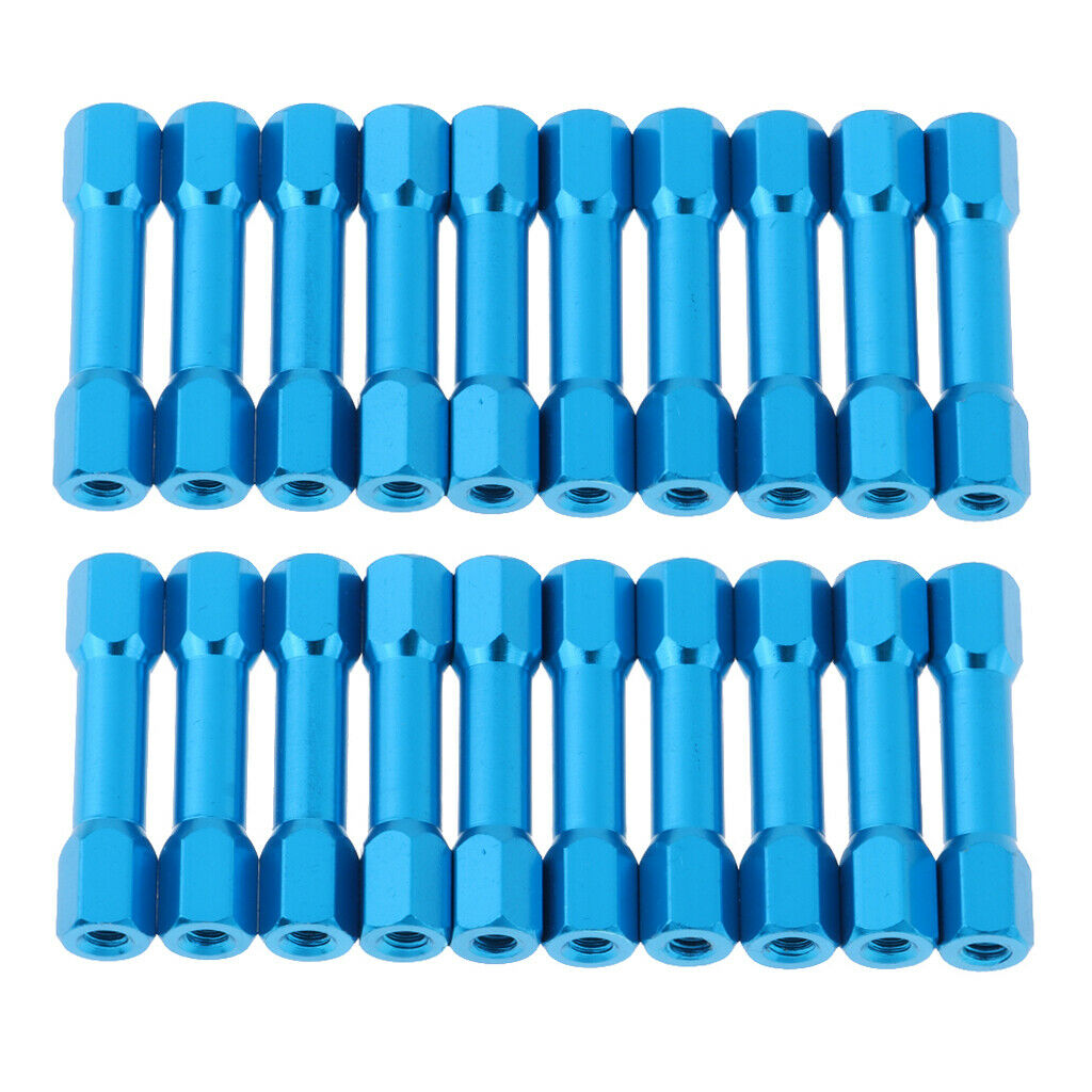 20pcs M3 Aluminum Standoff Column Spacer Pillar for Drone
