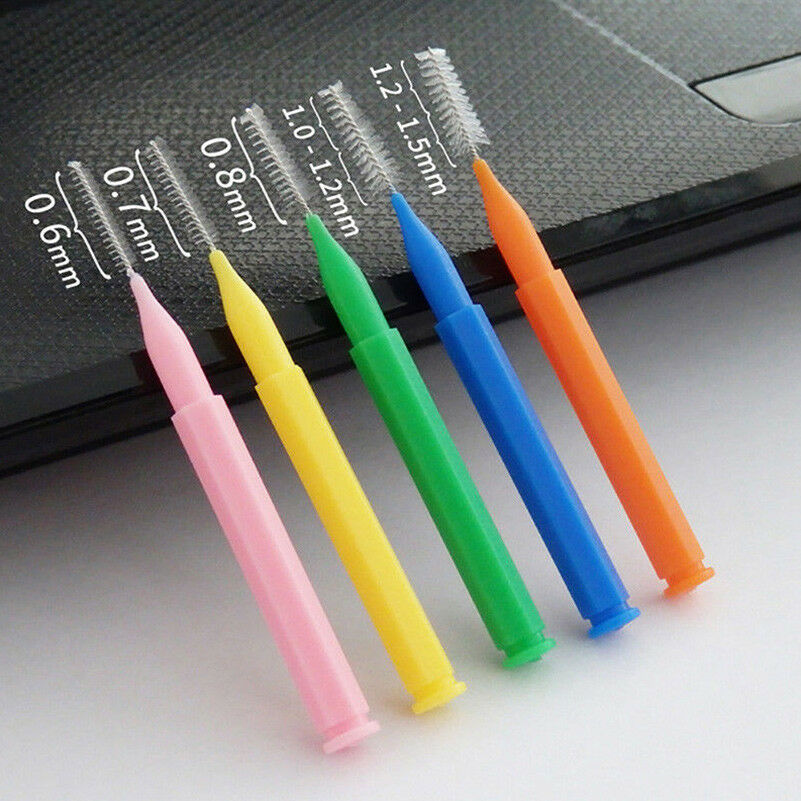60pcs/lot Interdental Brush Dental Floss Teeth Oral Clean Hygiene Toothpick