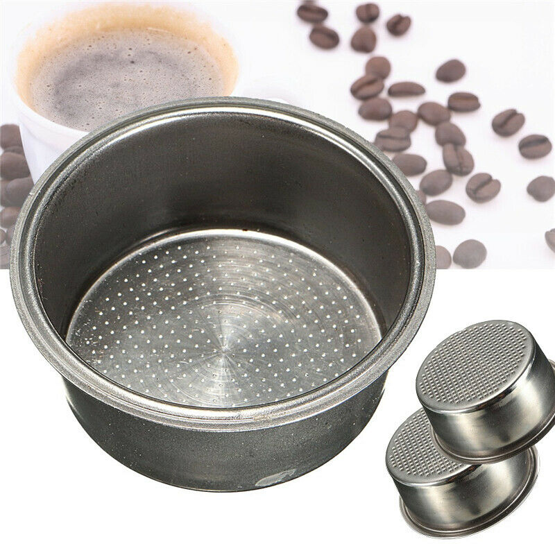 2x Coffee Espresso Maker Machine Filter Basket for   Breville , Delonghi