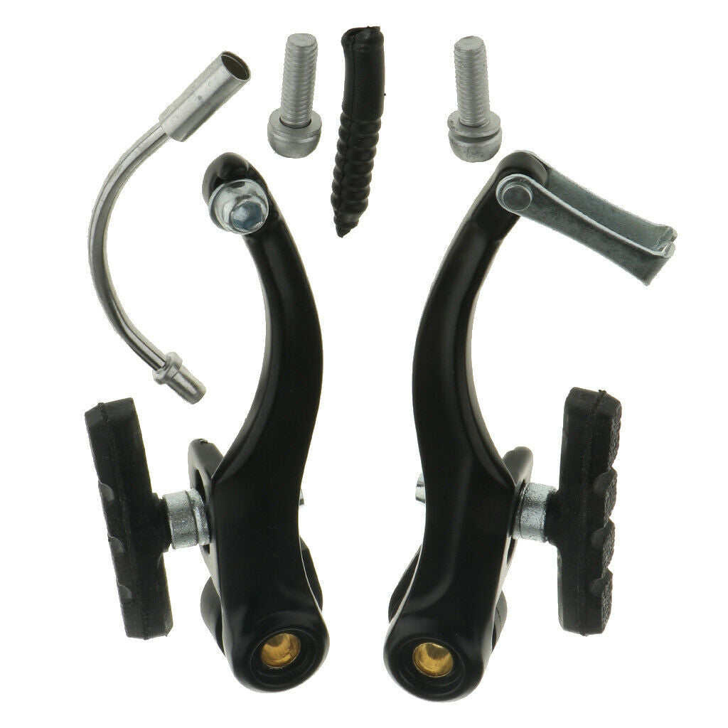 Linear Pull   Black Front And Rear  Brakes For Mountain Bikes