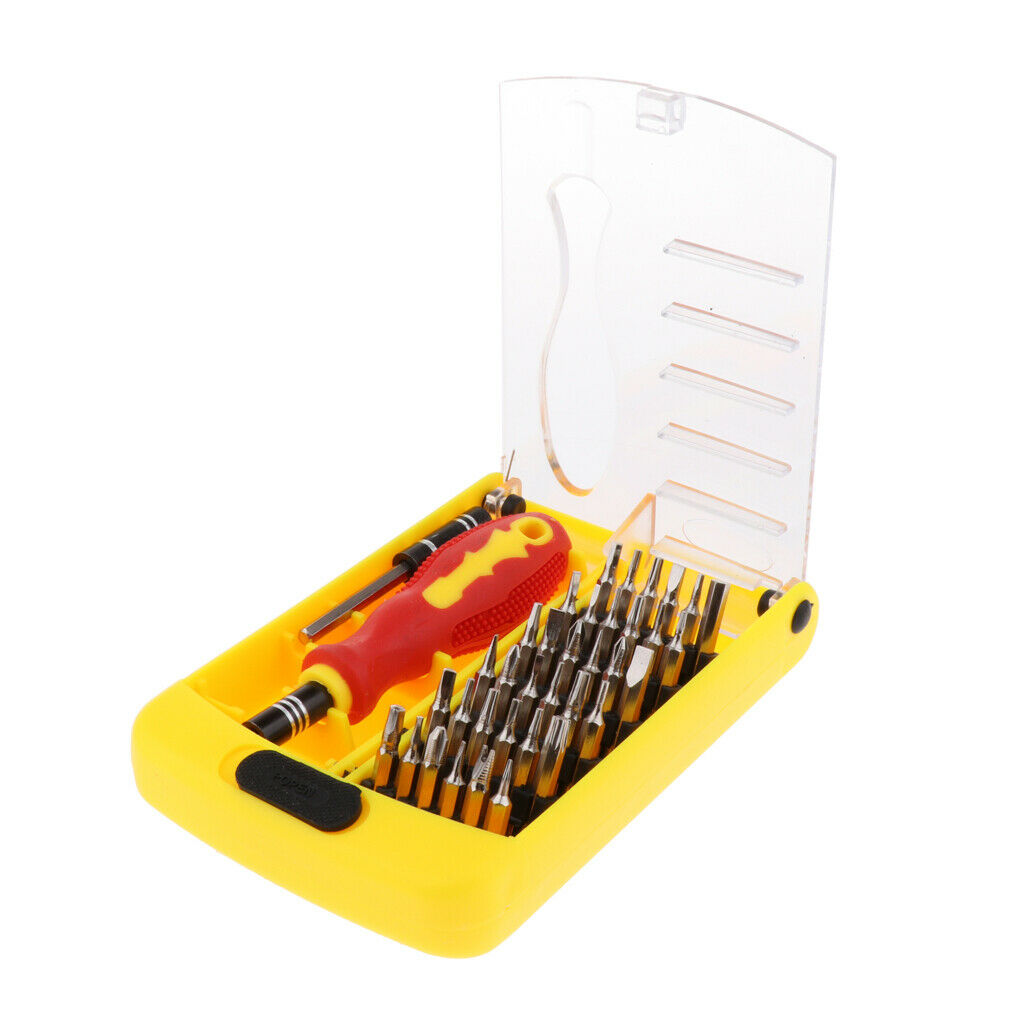 38 in 1 Precision Screwdriver Set - Compact Repair Kit for Phones, Tablets, PCs