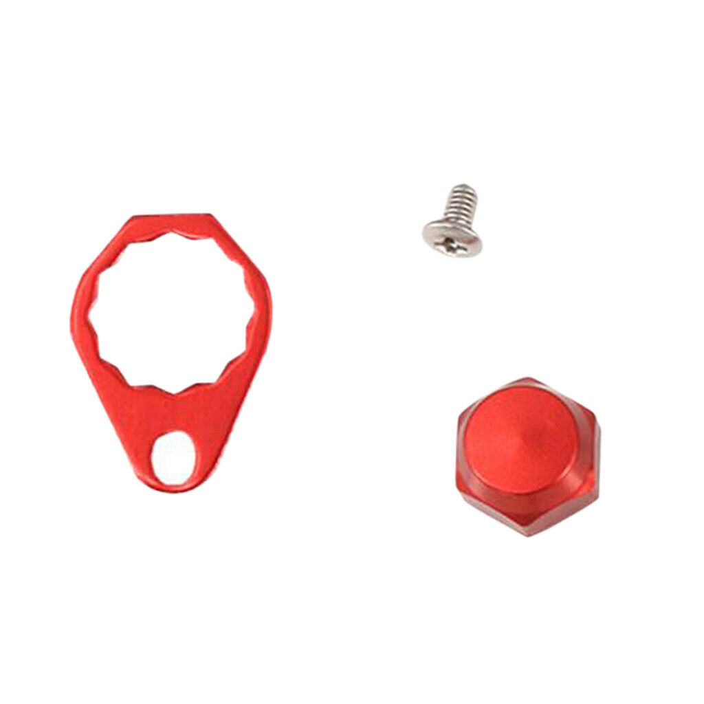 3X M8 Fishing Reel Handle Repair Part Baitcasting Screw for A/D Red-R