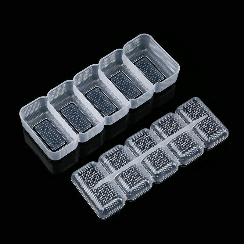 100℃ Sushi 5 Roll Maker Kit Rice Plastic Mold Mould Kitchen Non-stick DIY Set