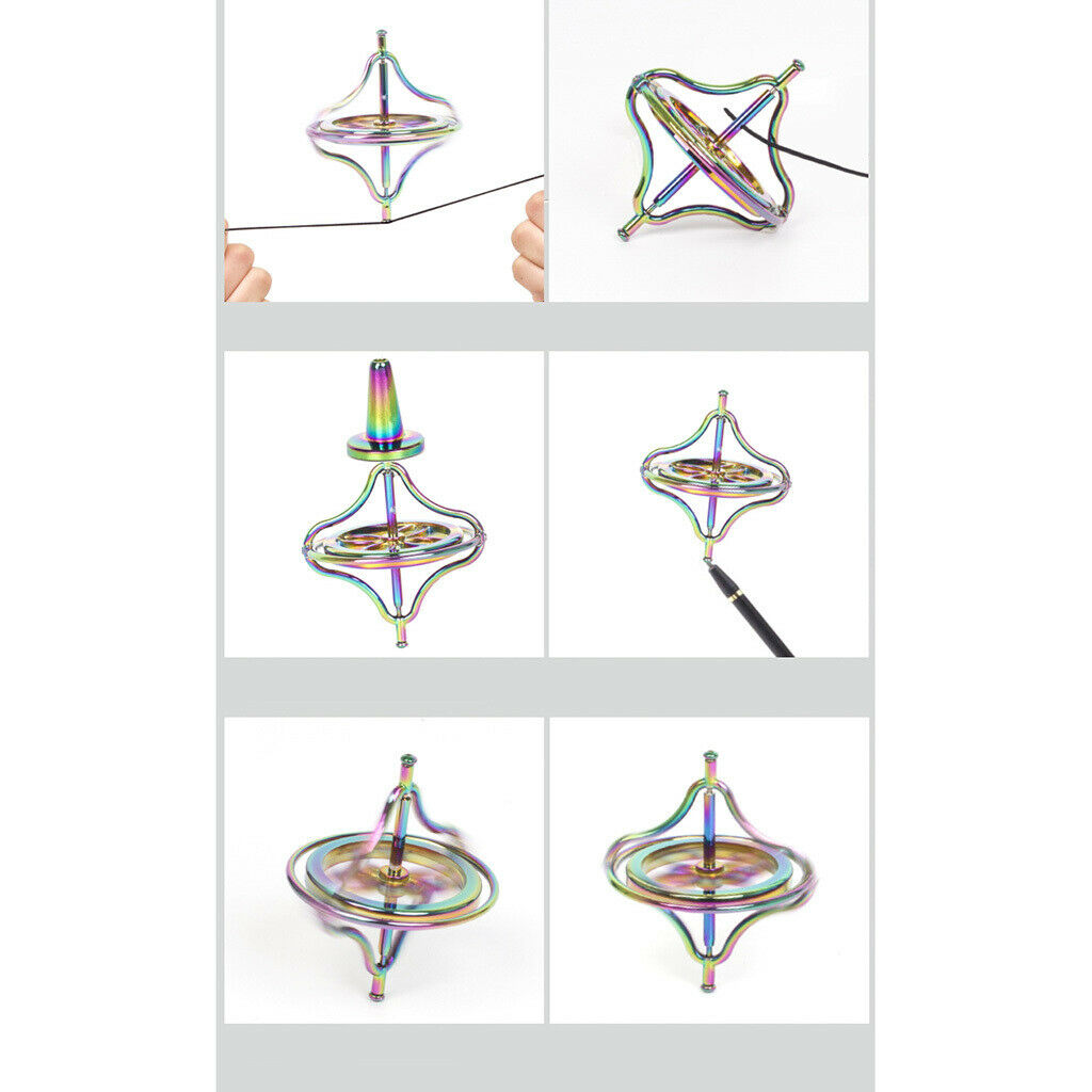 Gyroscope Metal Anti-Gravity Spinning Top Balance Gift, Spinner Toys, Relieve