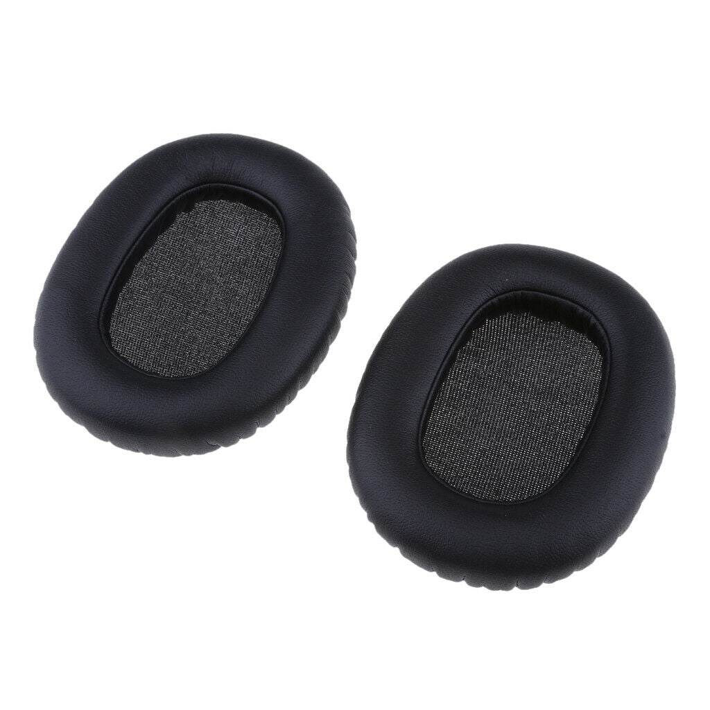 Replacement Ear Pads Made of Protein Leather for Denon AH-MM400 Headphones, Soft