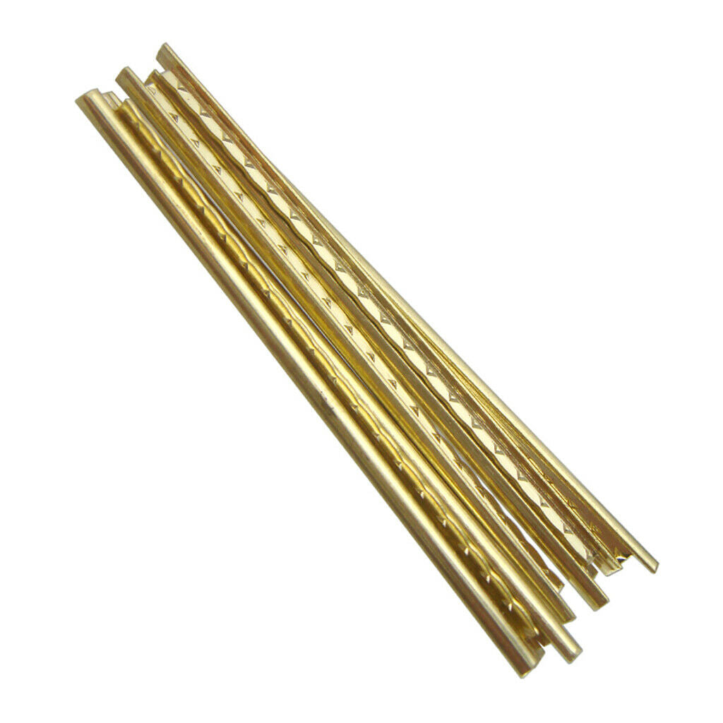 19 x Guitar Fret Wire Cupronickel Fretboard Wire Replacement Parts