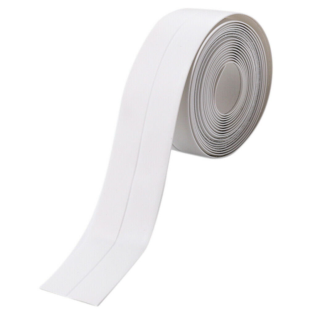 2x 3.2 M Silicone Seal Sealing Strip Tape For Kitchen Shower Door Self-adhesive