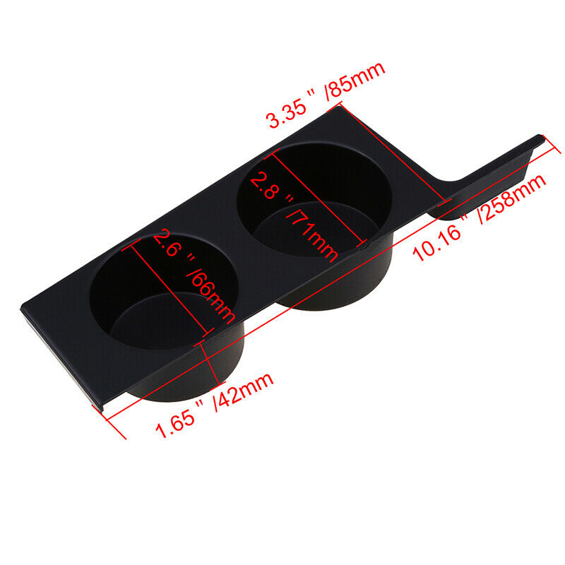 Universal Car Auto Seat Dual Cup Drink Bottle Holder Pocket Storage Organizer