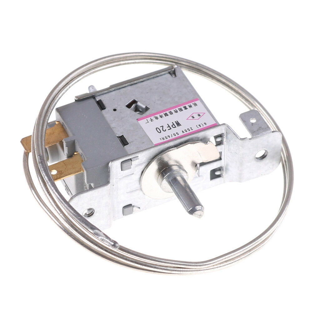2 Pin WPF-20 Terminals Freezer Refrigerator Thermostat with Metal Cord RHWJ Kt