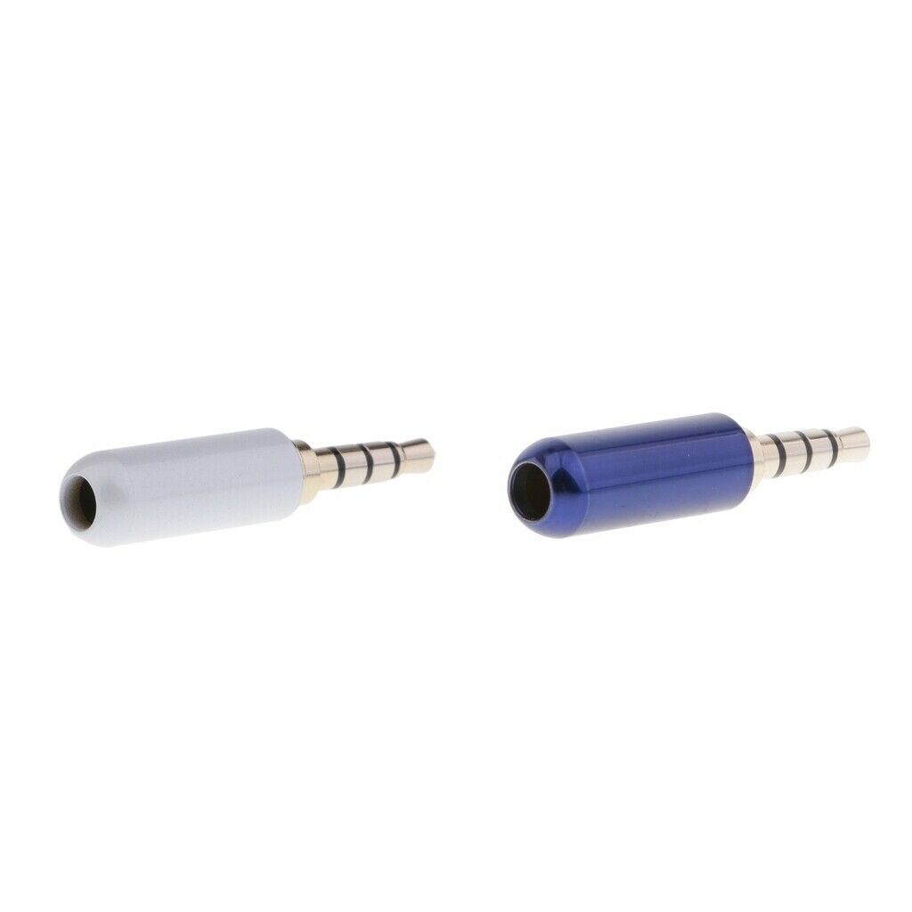 3.5 Mm 1/8" Audio Male Plug Jack Adapter Stereo Connector Headphone