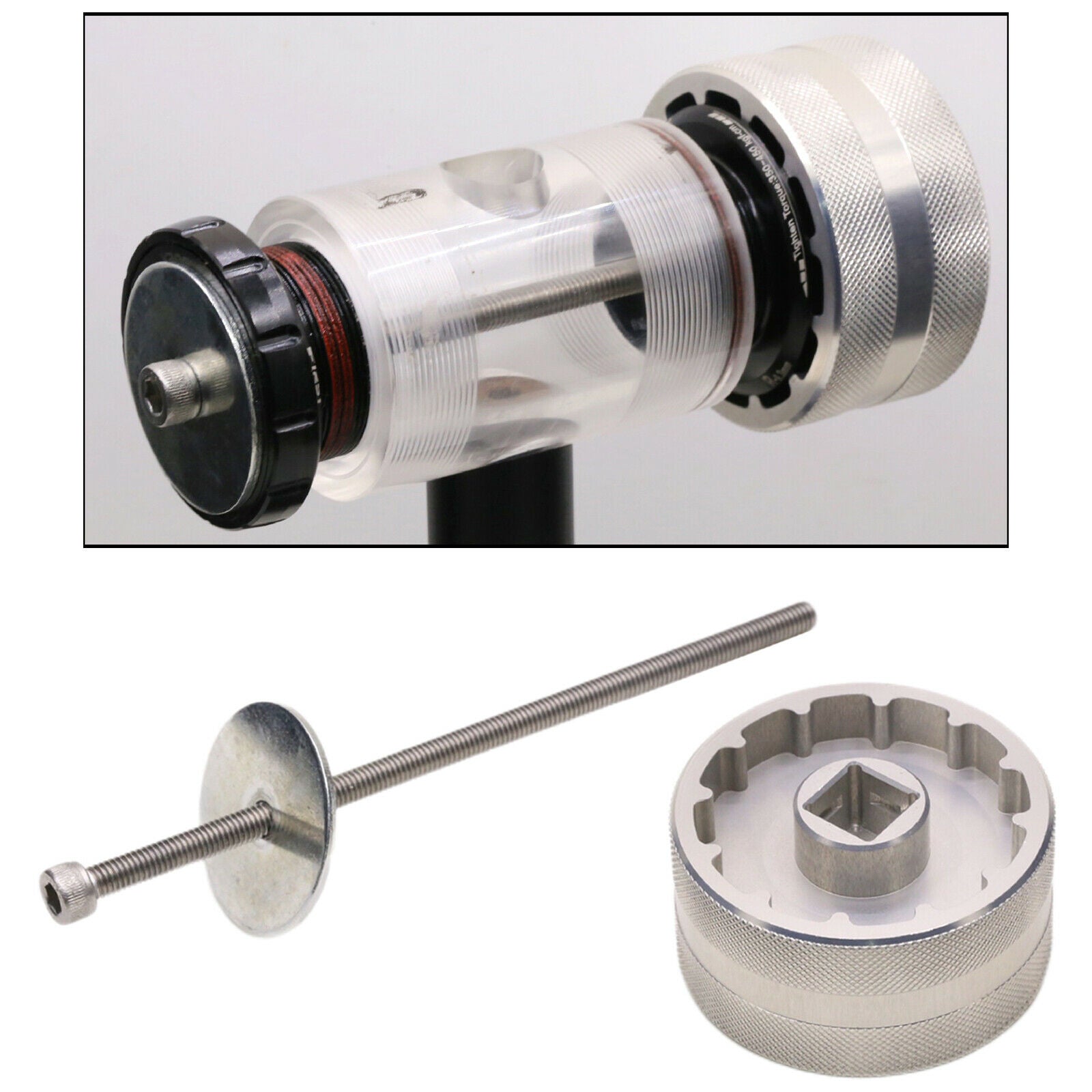 Premium T47 Bottom Bracket Tool Threaded BB Cup Removal Remover Wrench Kit