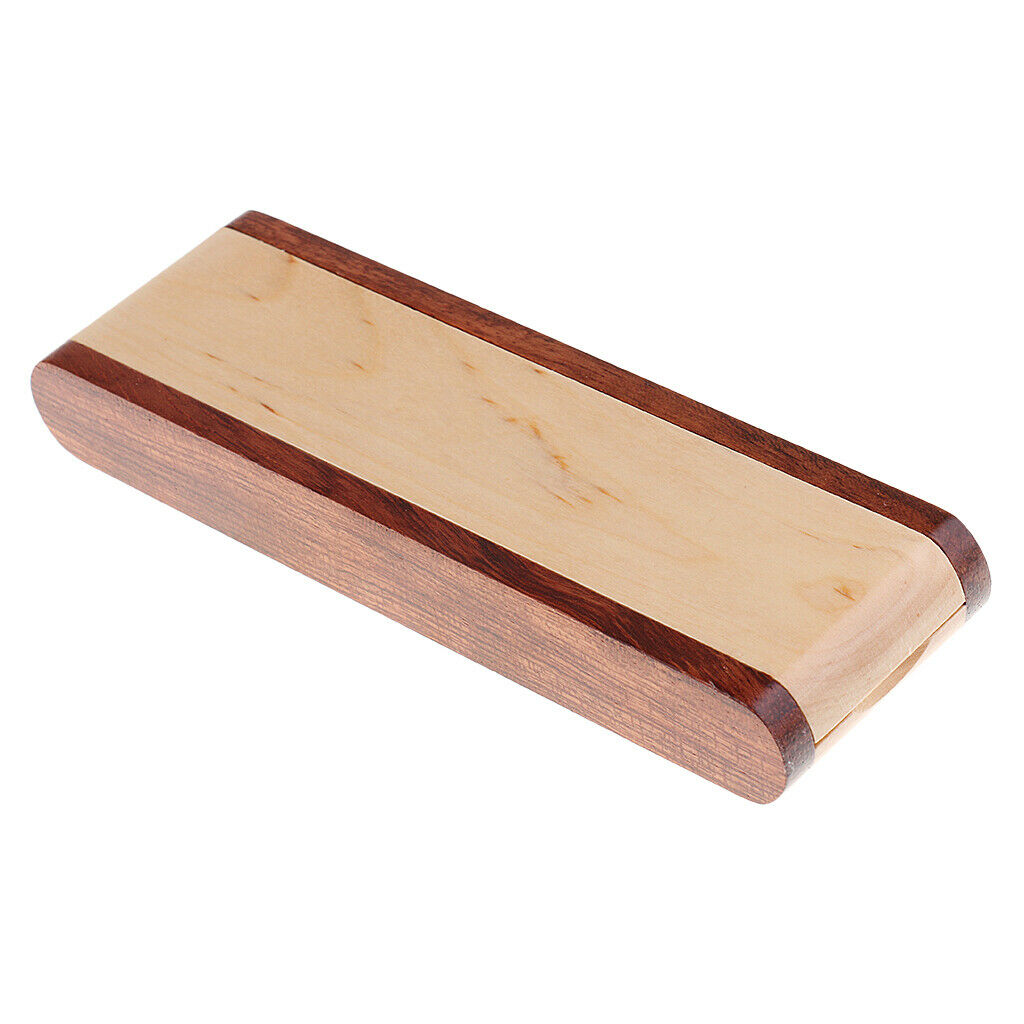 Beige Fountain Pen Case Container Holder Collectibles Desktop Accessory