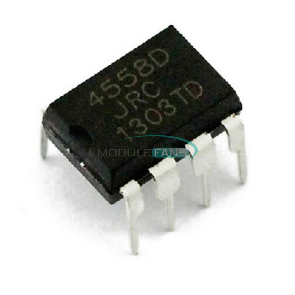 20PCS JRC 4558D JRC4558D DIP 8 OPAMP OP AMPS CHIP IC Low Power TS808 TS9