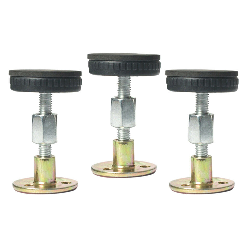3Pcs Thread Bed Frames Anti-Shake Tool Bed Headboards Telescopic Support
