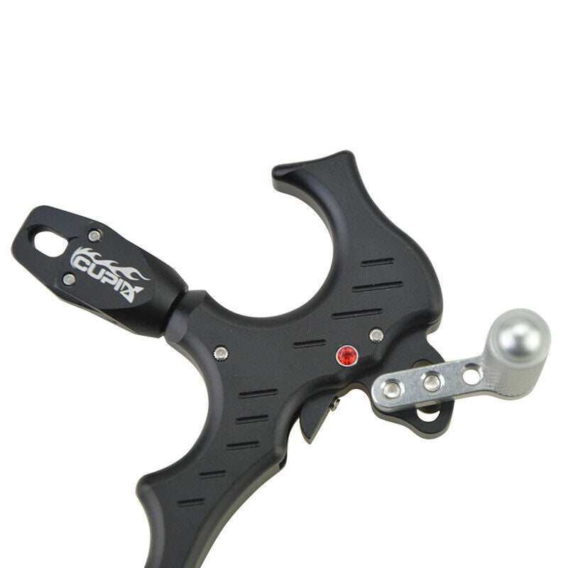 Archery Bow Release Aids 3 or 4 Finger Grip Thumb Caliper Trigger Automatic
