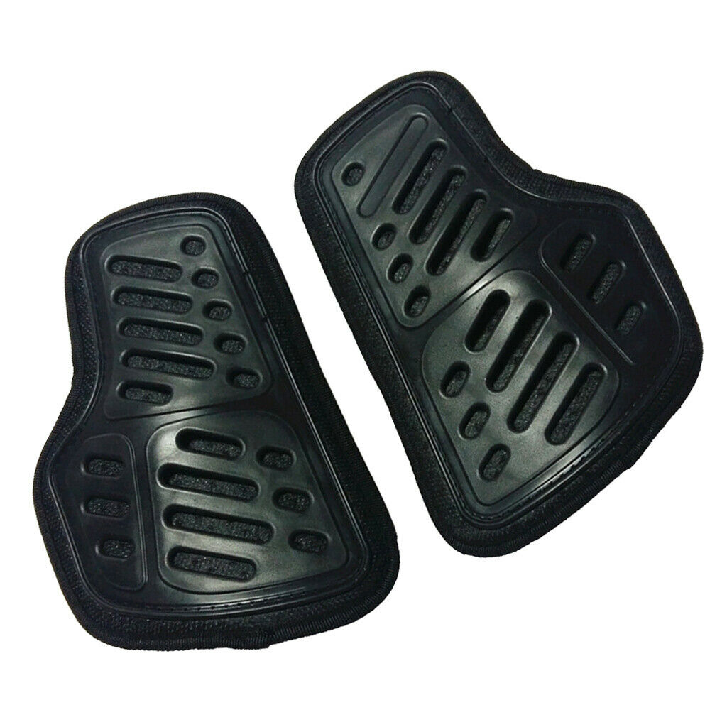 2x Durable Body Chest Protector Plate Pads Armor Motorcycle Riding Cycling