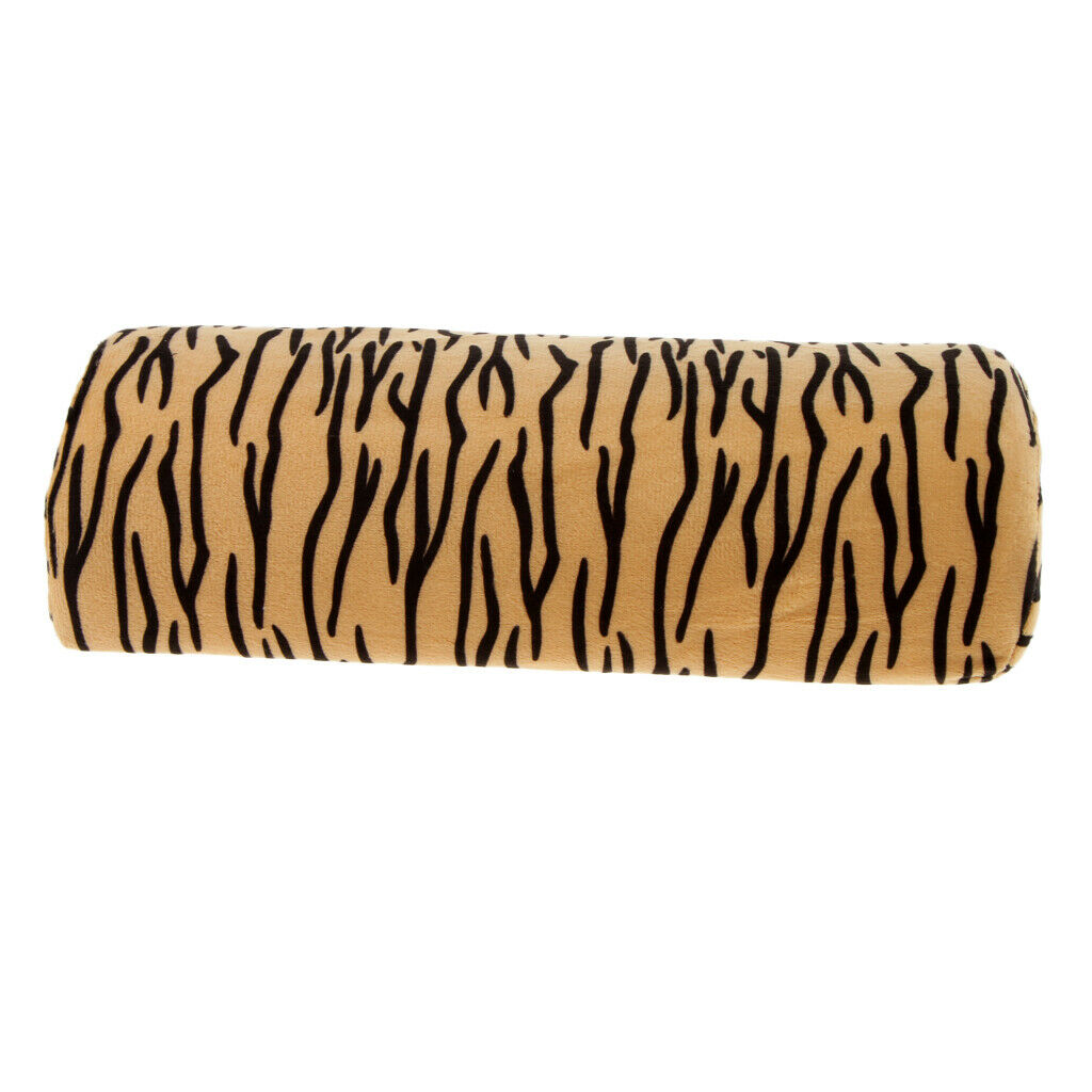 Washable Hand Arm Rest Cushion Nail Soft Sponge Pillow Manicure Tiger Stripe