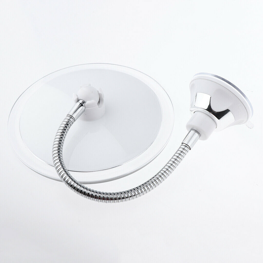 2x Shower Cosmetic Shaving Suction Makeup Mirror 10x Magnification 360Swivel