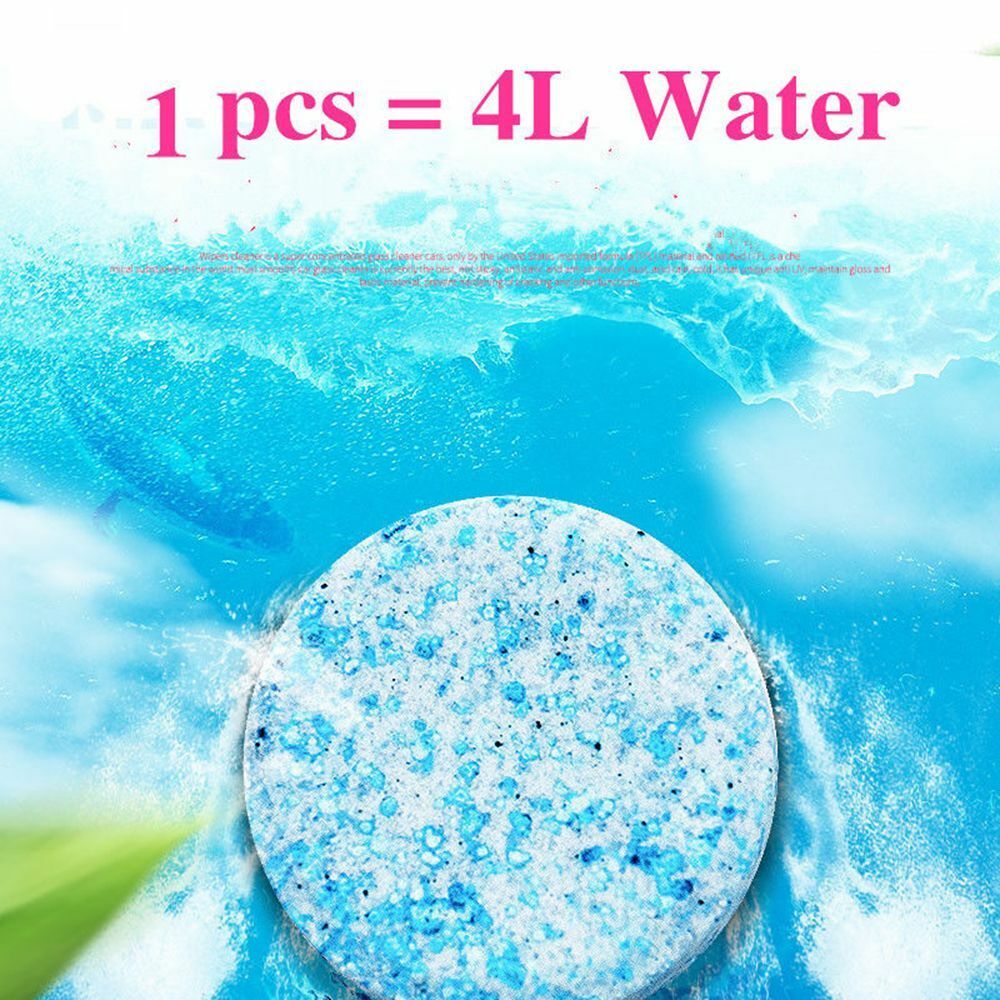 Effervescent Tablets Windscreen Cleaner Cleaning Agent Pills Car Glass Wash