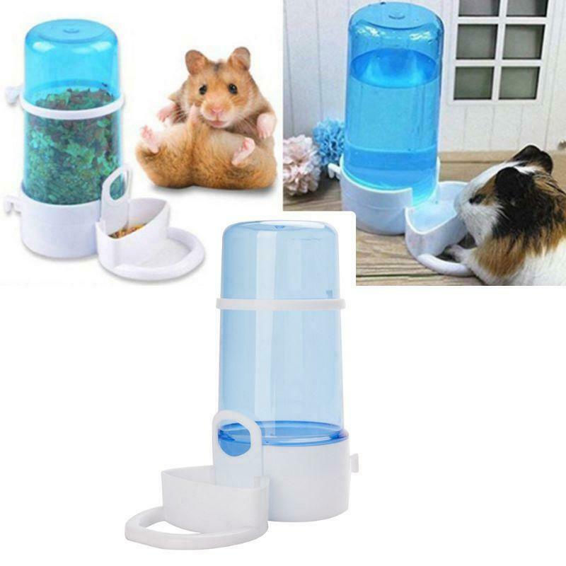 Automatic Bird Feeder Water Bottle Feeding Drinker Parrot Dispenser Dispenser