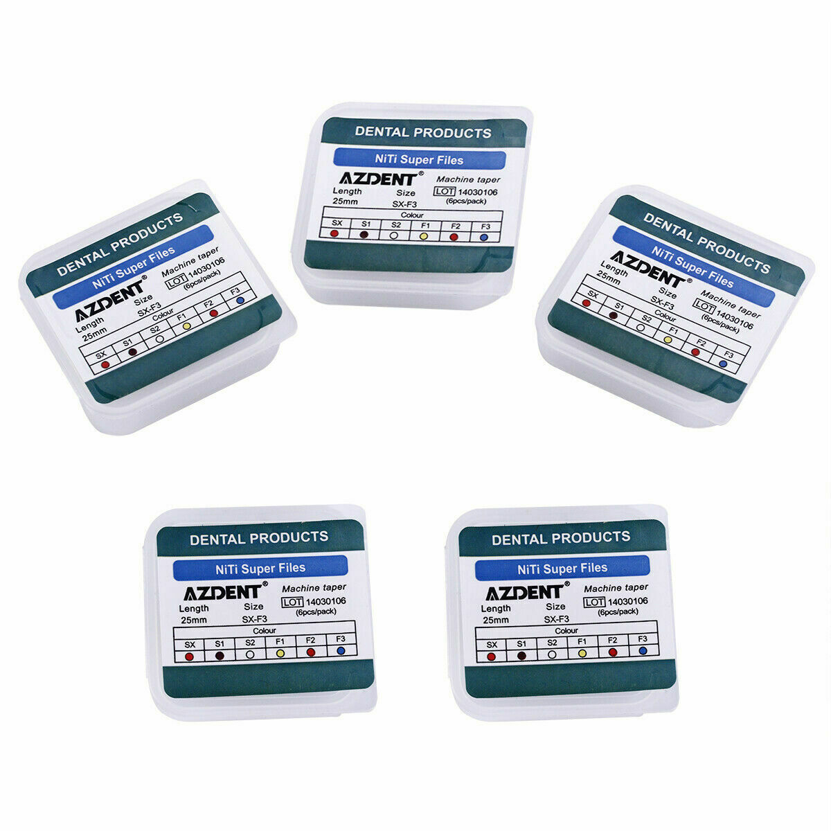 10 Boxes Dental Protap Rotary File Engine NiTi Endo Motor Handpiece SX-F 25mm CA
