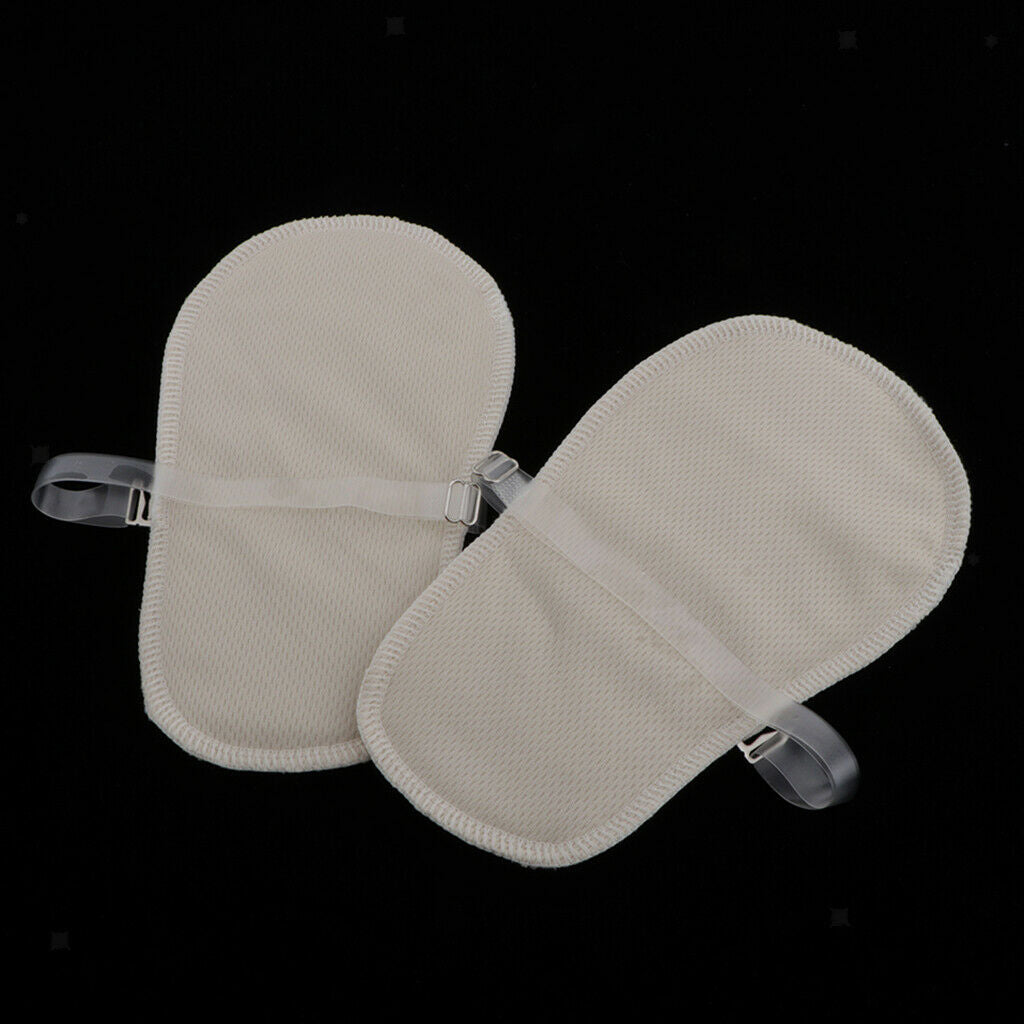 2 Pieces Washable Underarm Sweat  - Extra Absorbing Pads