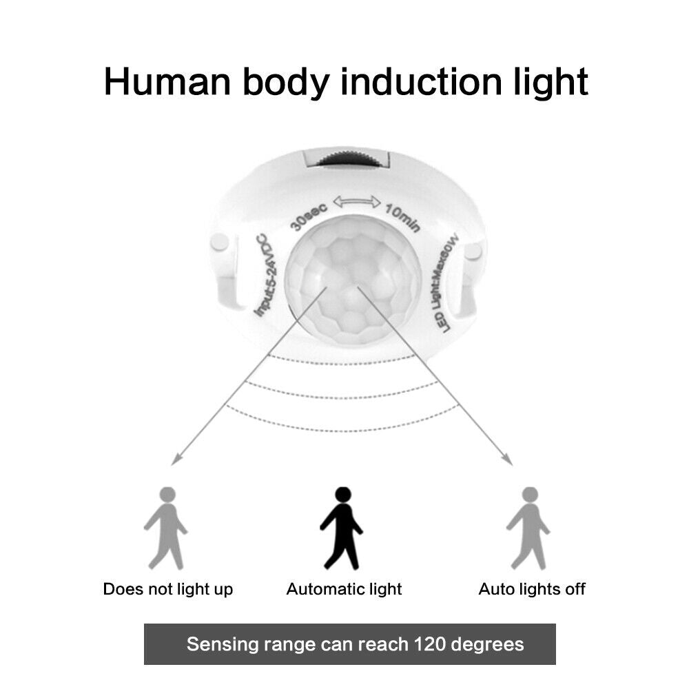 DC5-24V Motion Sensor Human Body Sensor Controller Led Smart Sensor Light