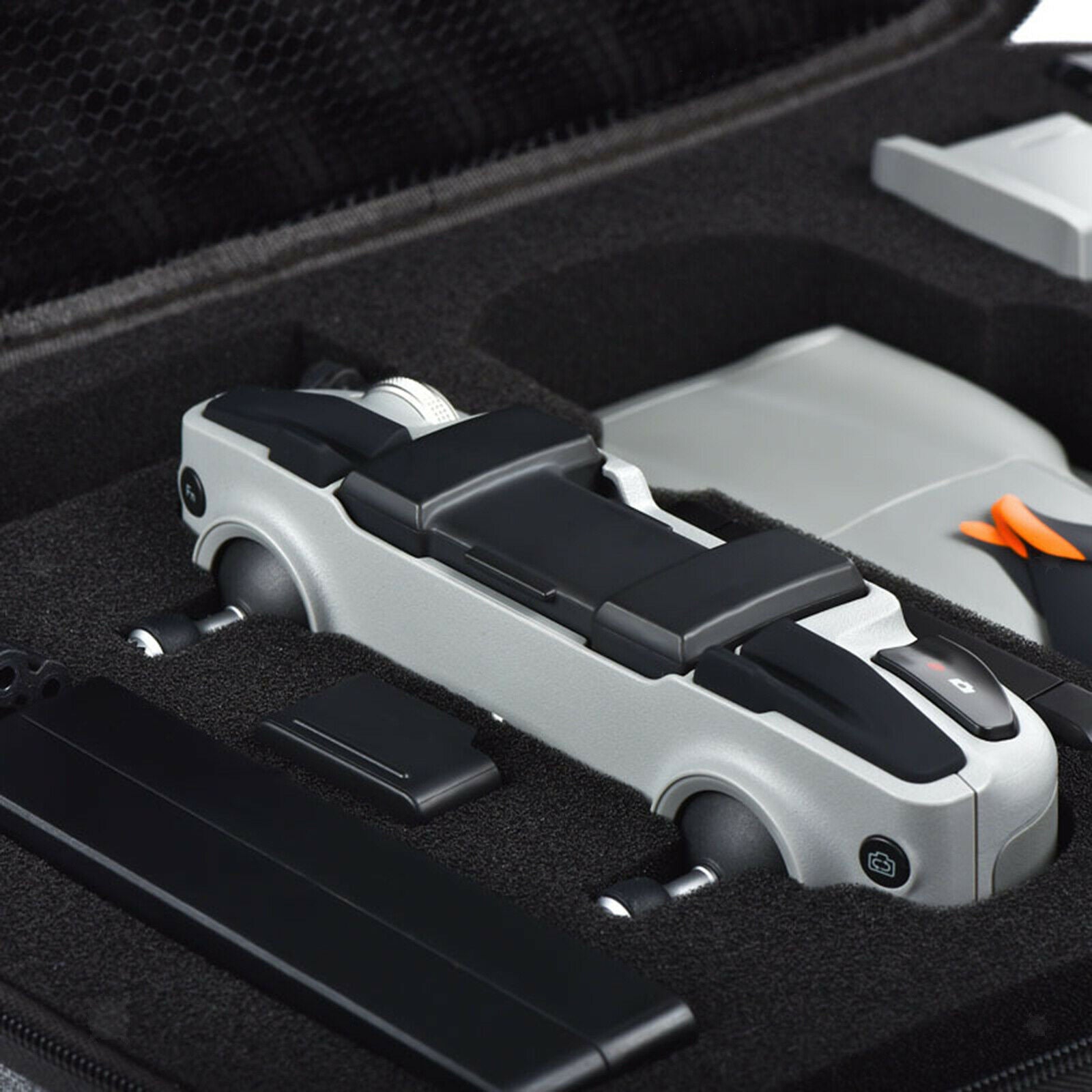 Travel Drone Carrying Case for DJI Air 2S Anti-Shock Durable Oxford Gray