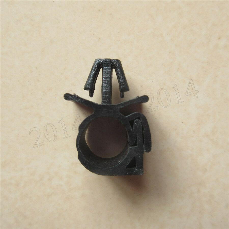 100x Car Wiring Harness Fastener Auto Wire Cable Fixed Clips Tie Wrap Clamp Kit
